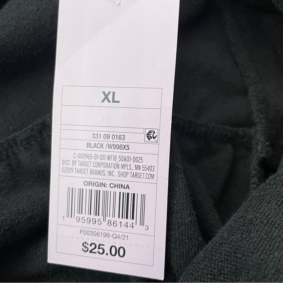 NWT Wild Fable Black Towel Terry Cloth Romper Halter Size XL - Picture 7 of 11